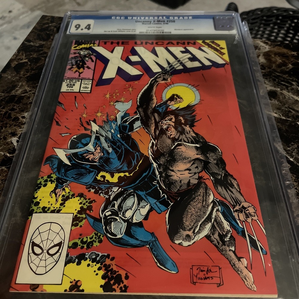 Uncanny X-Men #258 Marvel Comics - CGC 9.4